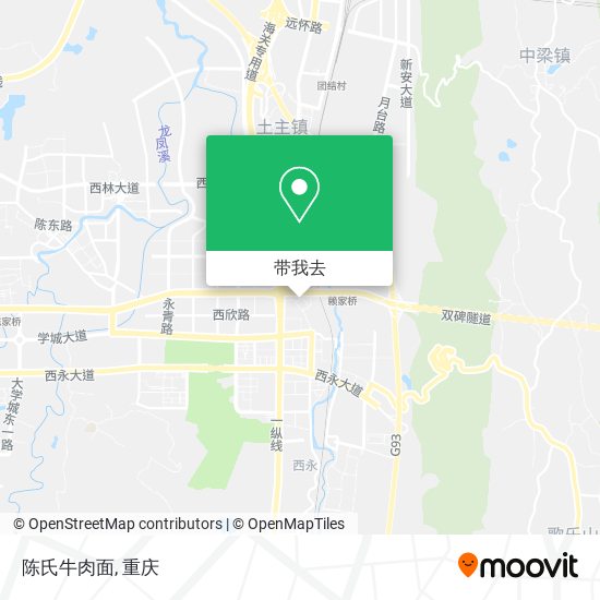 陈氏牛肉面地图
