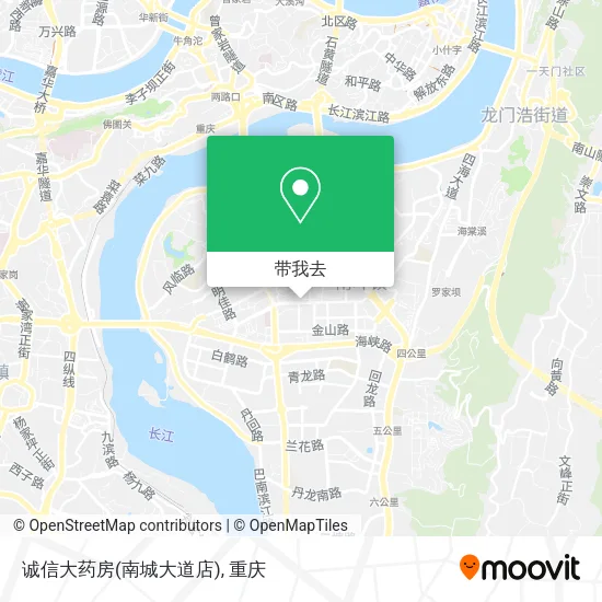 诚信大药房(南城大道店)地图