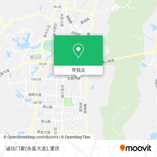 诚信门窗(永嘉大道)地图
