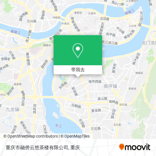 重庆市融侨云悠茶楼有限公司地图