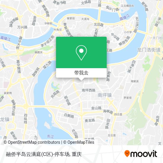 融侨半岛云满庭(C区)-停车场地图