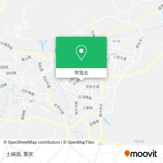 土碗面地图