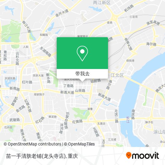 苗一手清肤老铺(龙头寺店)地图