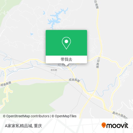 A家家私精品城地图