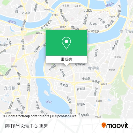 南坪邮件处理中心地图