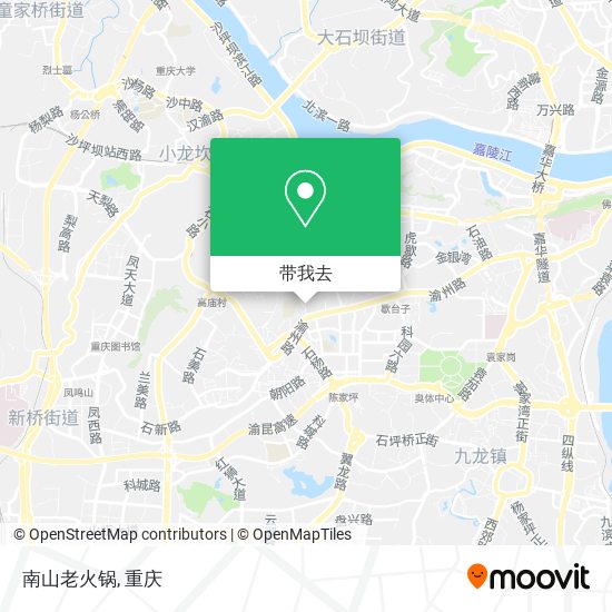 南山老火锅地图