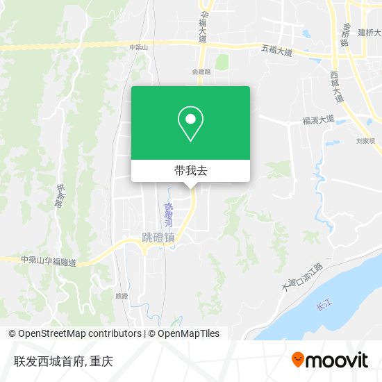 联发西城首府地图
