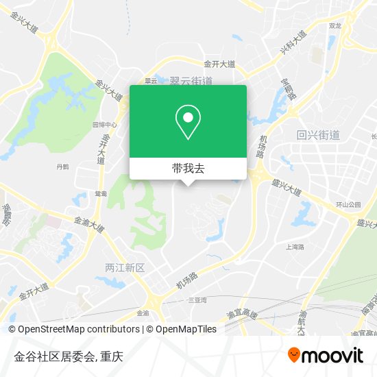 金谷社区居委会地图