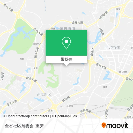 金谷社区居委会地图