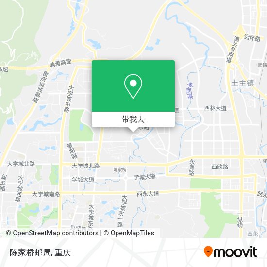陈家桥邮局地图