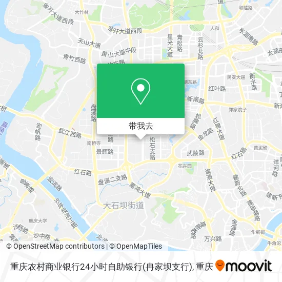 重庆农村商业银行24小时自助银行(冉家坝支行)地图