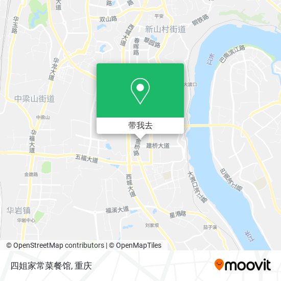 四姐家常菜餐馆地图
