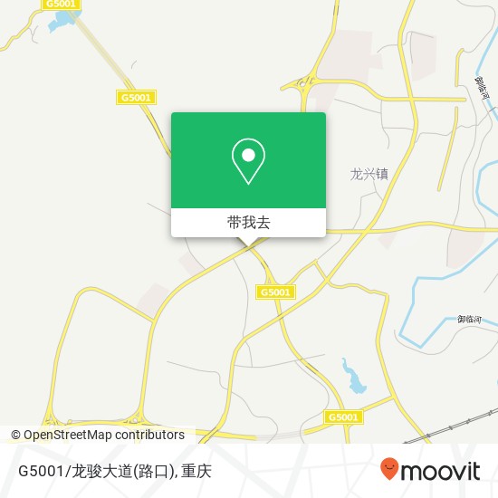 G5001/龙骏大道(路口)地图