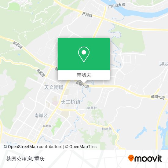 茶园公租房地图