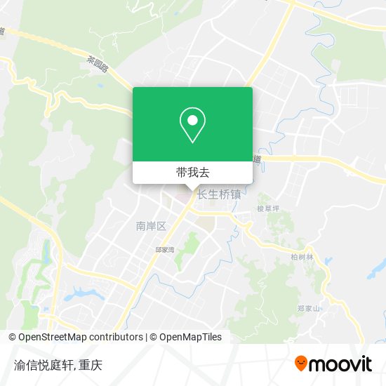渝信悦庭轩地图