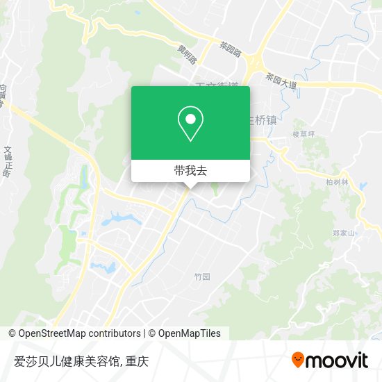 爱莎贝儿健康美容馆地图