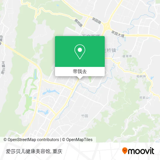 爱莎贝儿健康美容馆地图