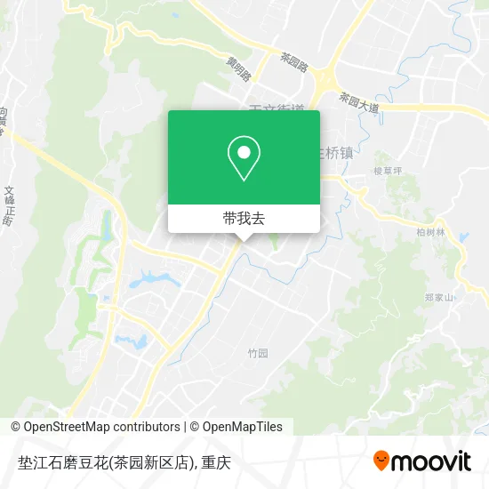 垫江石磨豆花(茶园新区店)地图