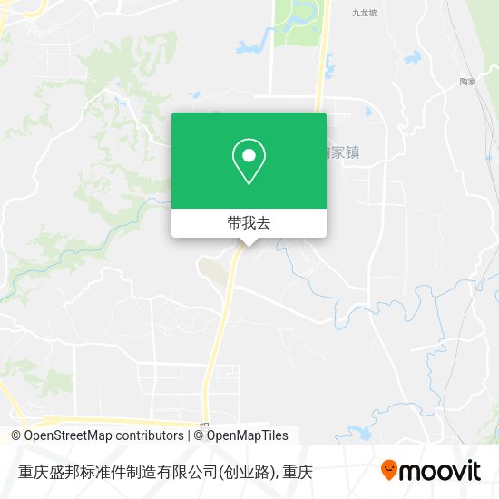 重庆盛邦标准件制造有限公司(创业路)地图