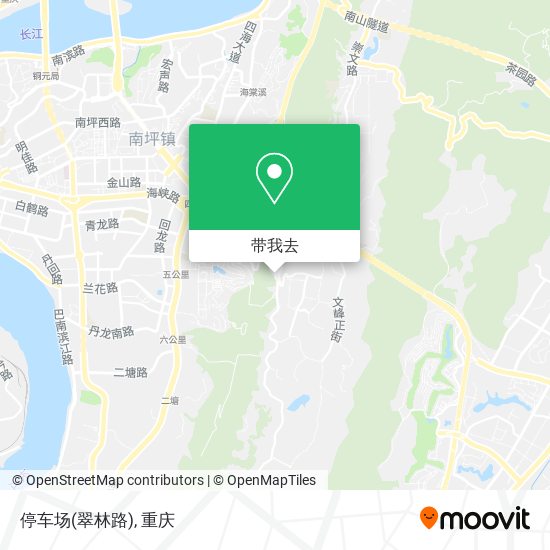 停车场(翠林路)地图