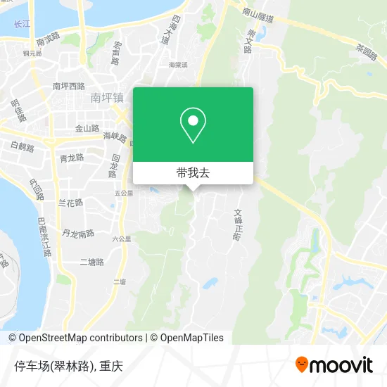 停车场(翠林路)地图