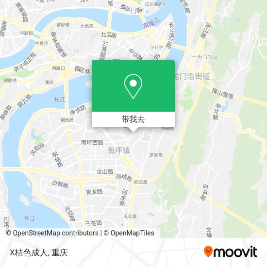 X桔色成人地图