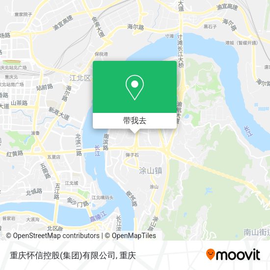 重庆怀信控股(集团)有限公司地图