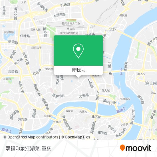 双福印象江湖菜地图