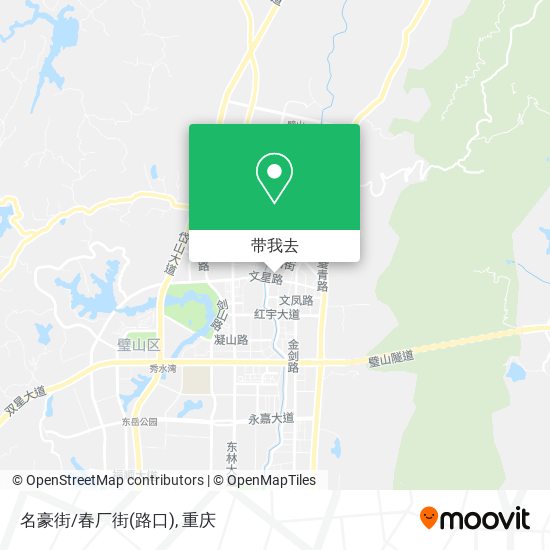 名豪街/春厂街(路口)地图