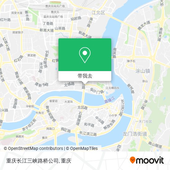 重庆长江三峡路桥公司地图