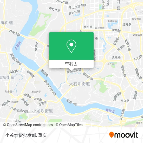 小苏炒货批发部地图