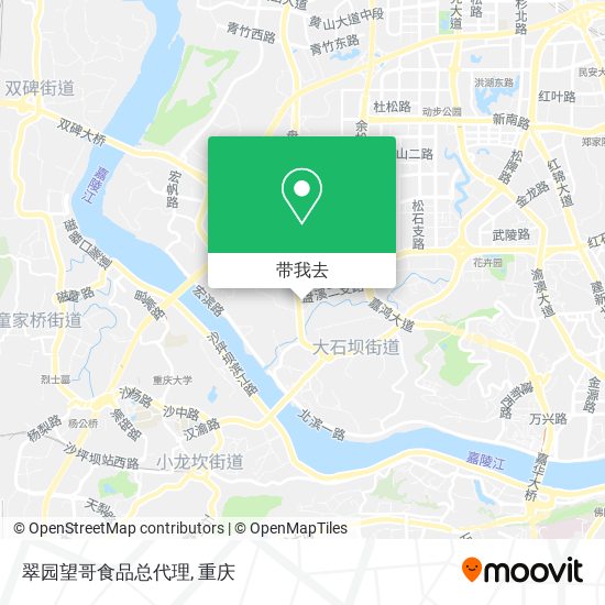 翠园望哥食品总代理地图