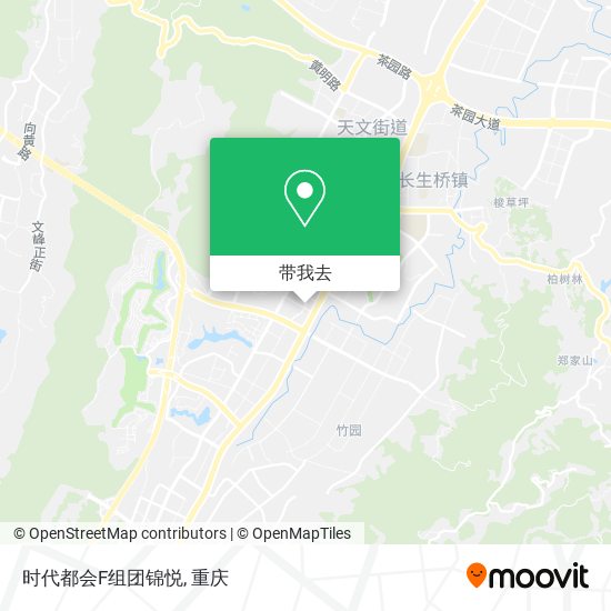 时代都会F组团锦悦地图