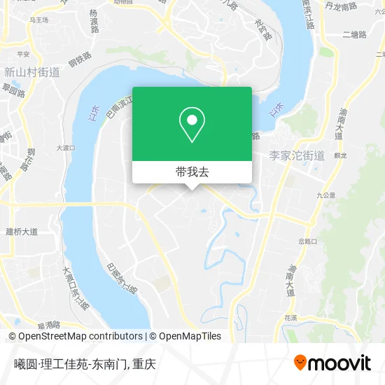 曦圆·理工佳苑-东南门地图