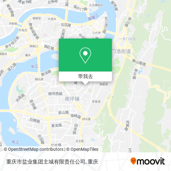 重庆市盐业集团主城有限责任公司地图