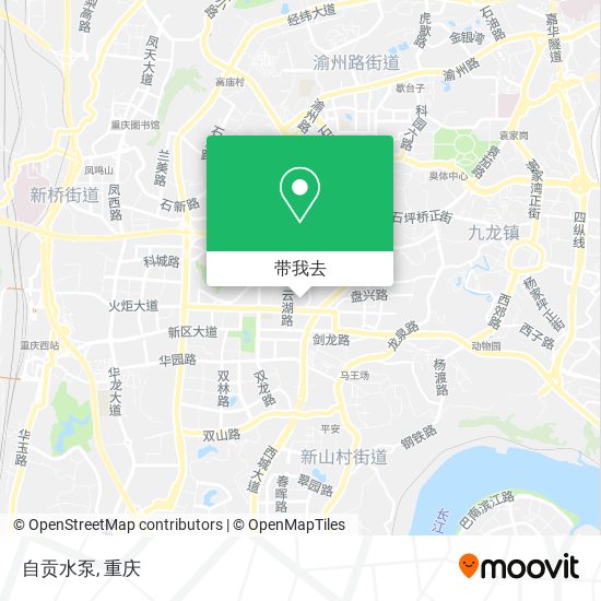 自贡水泵地图