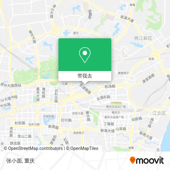 张小面地图