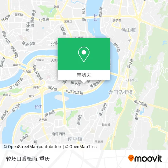 较场口眼镜面地图