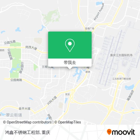 鸿鑫不锈钢工程部地图