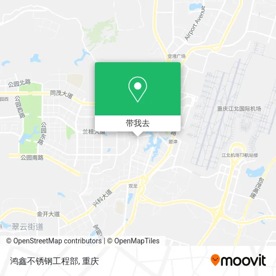 鸿鑫不锈钢工程部地图