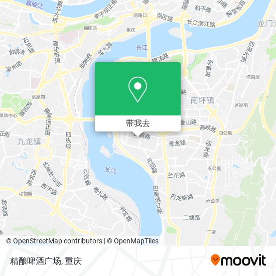 精酿啤酒广场地图