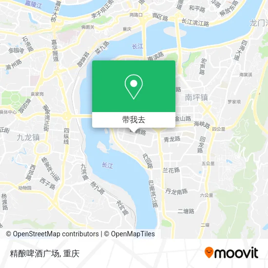 精酿啤酒广场地图