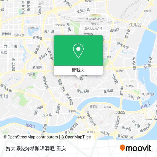 撸大师烧烤精酿啤酒吧地图