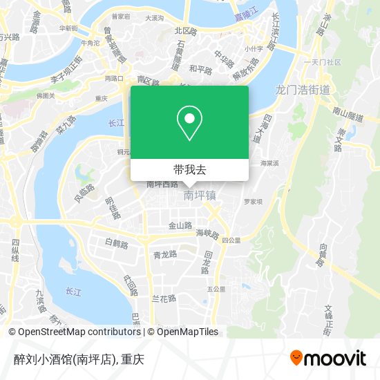 醉刘小酒馆(南坪店)地图