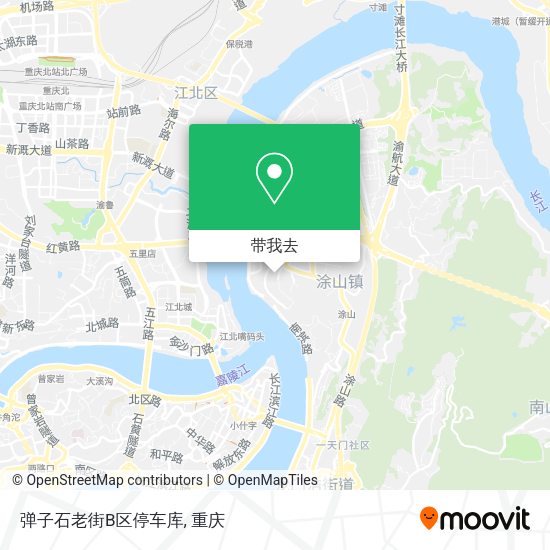弹子石老街B区停车库地图