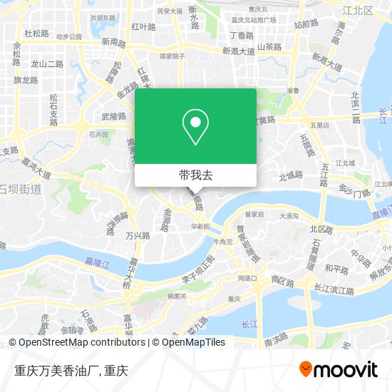 重庆万美香油厂地图