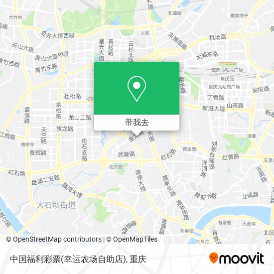 中国福利彩票(幸运农场自助店)地图