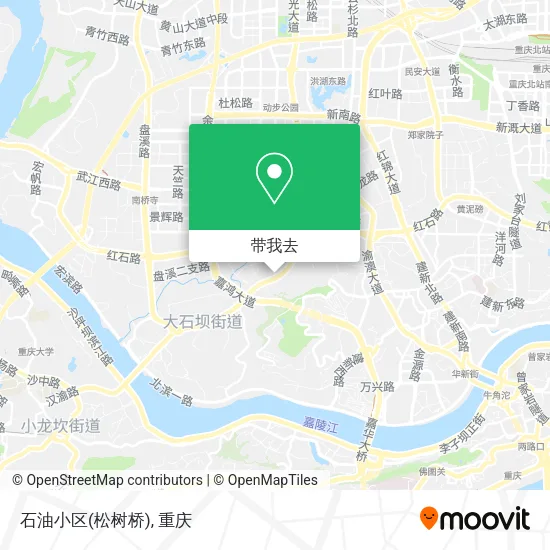 石油小区(松树桥)地图