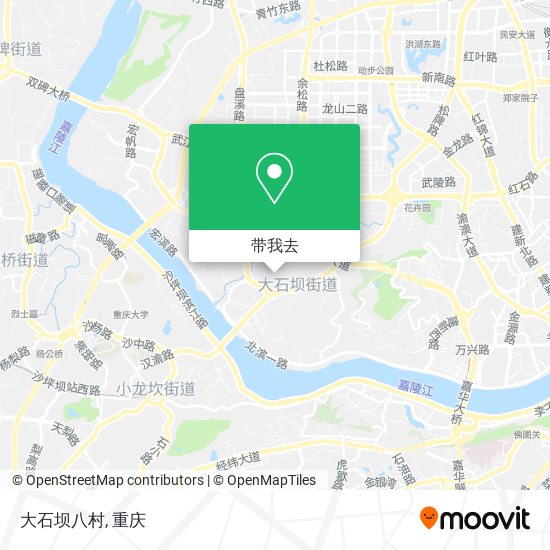 大石坝八村地图