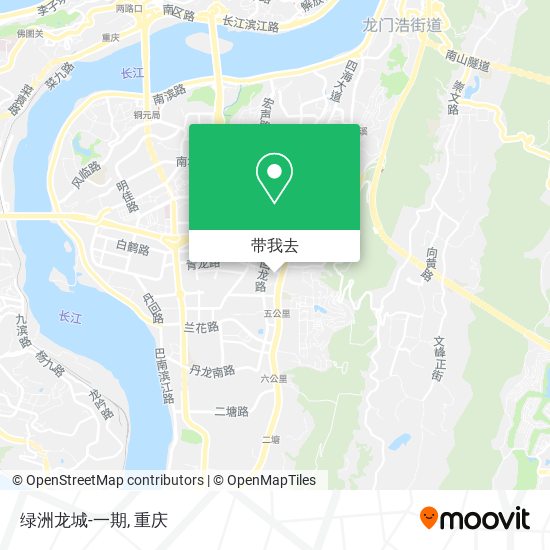 绿洲龙城-一期地图